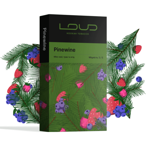 Тютюн Loud Medium Pinewine (Пайнвайн) 100 гр