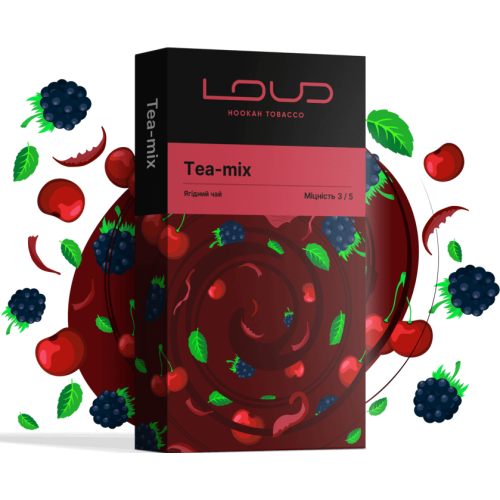 Тютюн Loud Medium Tea Mix (Чай Мікс) 100 гр