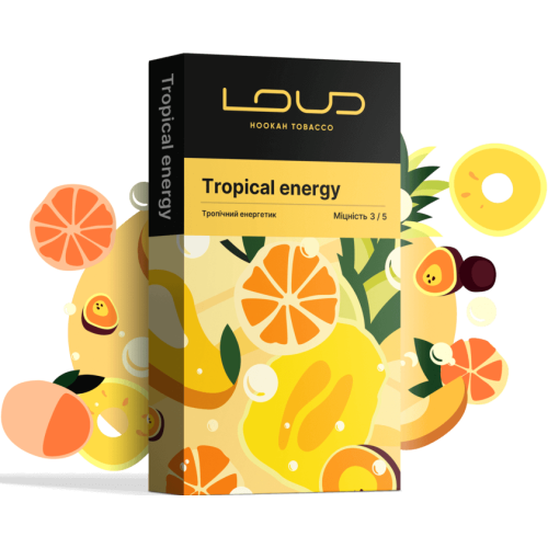 Тютюн Loud Medium Tropical Energy (Тропікал Енергетик) 100 гр