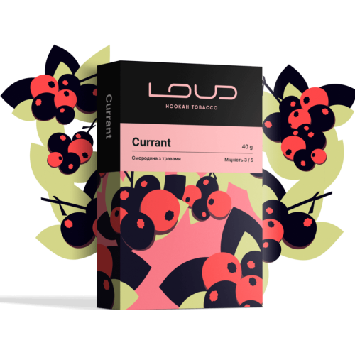 Тютюн Loud Medium Currant (Смородина) 40 гр