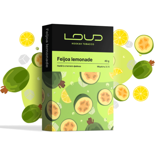 Тютюн Loud Medium Feijoa Lemonade (Фейхоа Лимонад) 40 гр