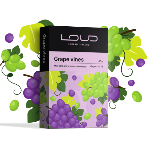Tobacco Loud Medium Grape Vines 40 gr