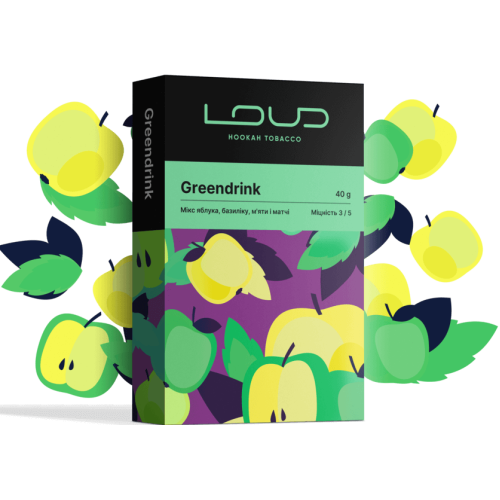 Tobacco Loud Medium Greendrink 40 gr