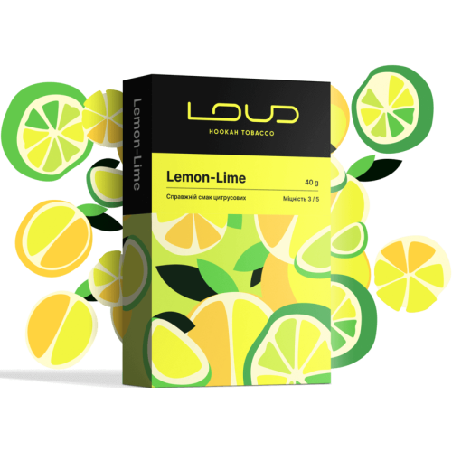 Тютюн Loud Medium Lemon Lime (Лимон Лайм) 40 гр