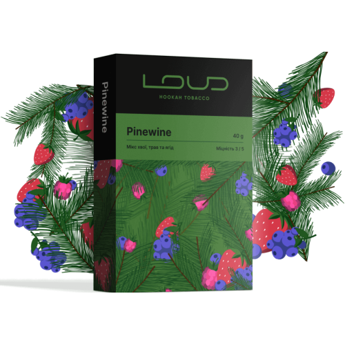 Тютюн Loud Medium Pinewine (Пайнвайн) 40 гр