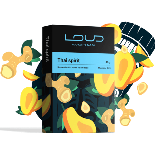 Тютюн Loud Medium Thai Spirit (Тай Спірит) 40 гр