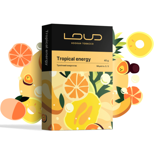 Тютюн Loud Medium Tropical Energy (Тропікал Енергетик) 40 гр