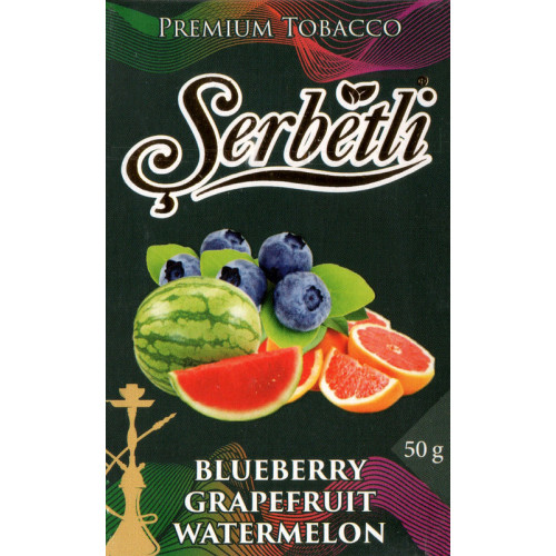 Tobacco Serbetli Blueberry Grapefruit Watermelon 50 gr