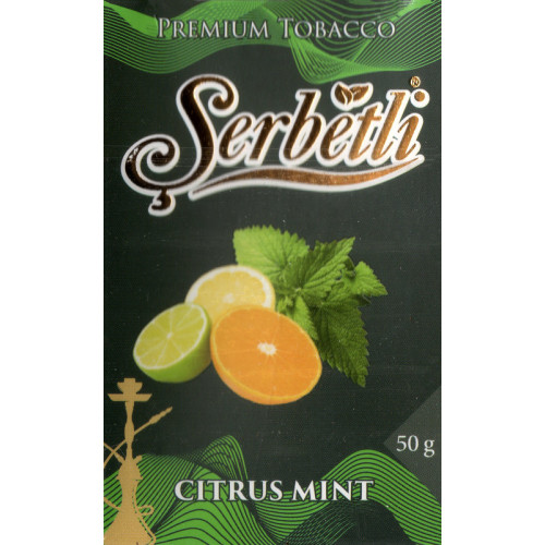 Тютюн Serbetli Citrus Mint (Цитрус М'ята) 50 гр