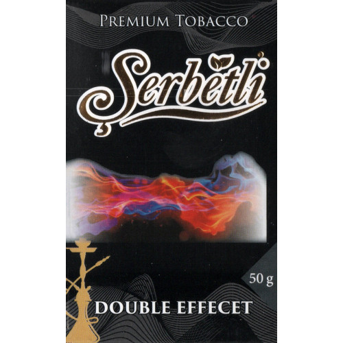 Тютюн Serbetli Double Effect (Подвійний Ефект) 50 гр