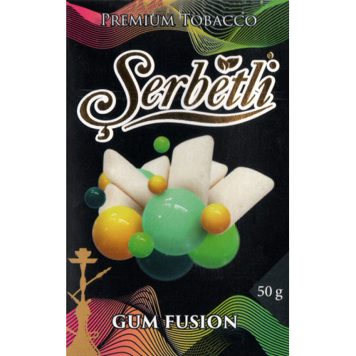 Тютюн Serbetli Gum Fusion (Солодка Жуйка) 50 гр