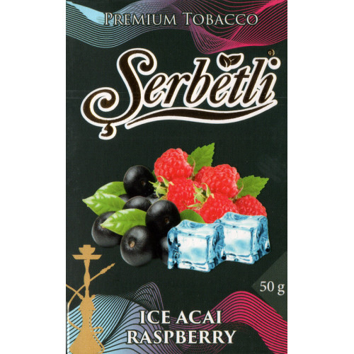 Тютюн Serbetli Ice Acai Raspberry (Лід Асаї Малина) 50 гр
