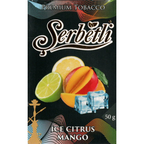 Тютюн Serbetli Ice Citrus Mango (Лід Цитрус Манго) 50 гр