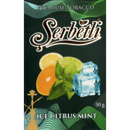 Тютюн Serbetli Ice Citrus Mint (Лід Цитрус М'ята) 50 гр