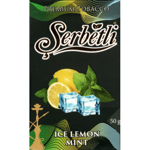 Тютюн Serbetli Ice Lemon Mint (Лід Лимон М'ята) 50 гр