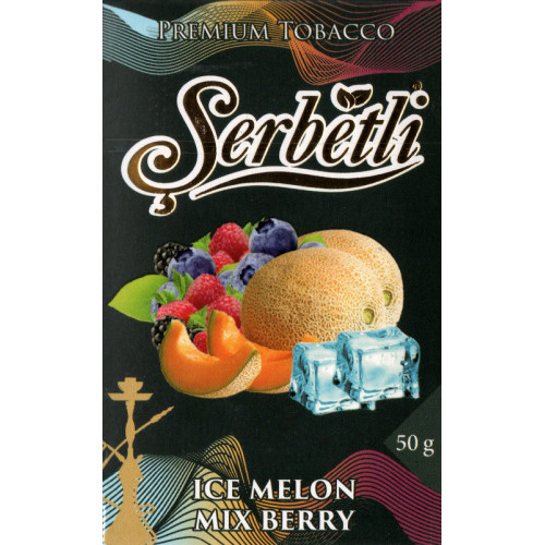 Тютюн Serbetli Ice Melon Mix Berry (Лід Диня Ягоди) 50 гр