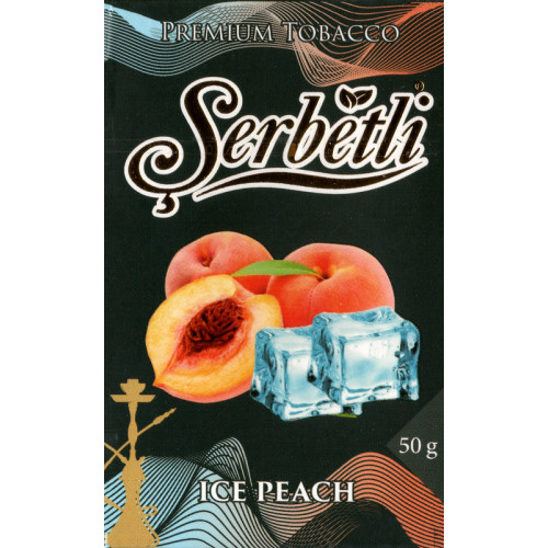 Тютюн Serbetli Ice Peach (Лід Персик) 50 гр