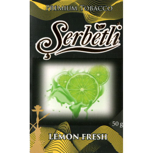 Тютюн Serbetli Lemon Fresh (Освіжаючий Лимон) 50 гр