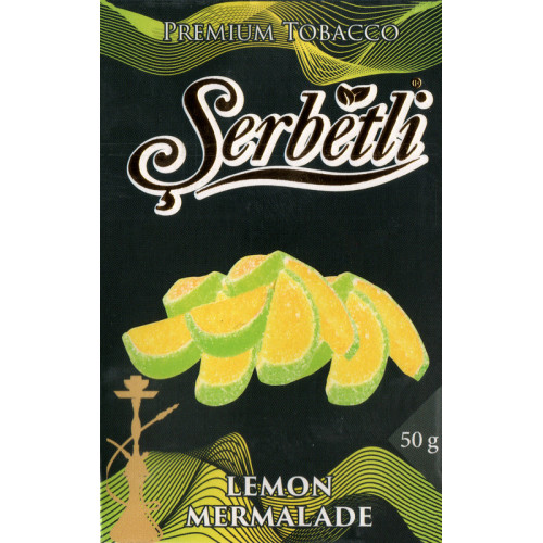 Тютюн Serbetli Lemon Marmalade (Лимонний Мармелад) 50 гр