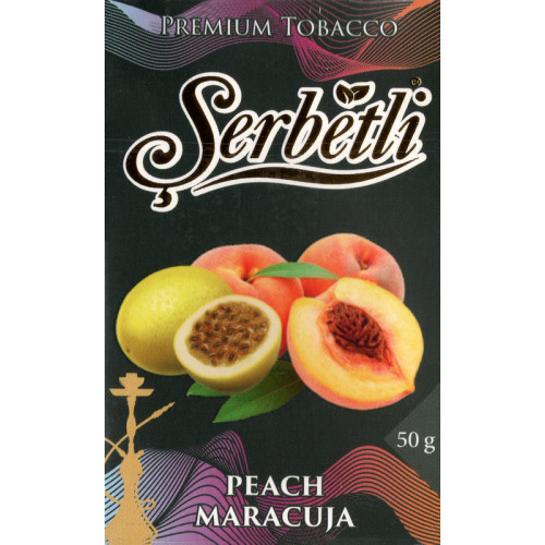 Тютюн Serbetli Peach Maracuja (Персик Маракуйя) 50 гр