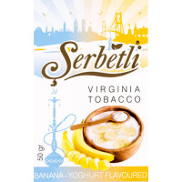 Табак Serbetli Banana Yoghurt (Банановый Йогурт) 50 гр