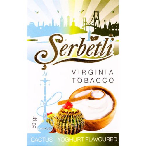 Тютюн Serbetli Cactus Yoghurt (Кактусовий Йогурт) 50 гр