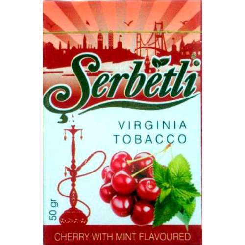 Тютюн Serbetli Cherry Mint (Вишня М'ята) 50 гр