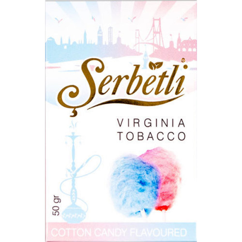 Тютюн Serbetli Cotton Candy (Солодка Вата) 50 гр