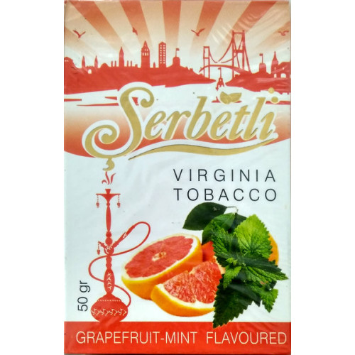 Тютюн Serbetli Grapefruit Mint (Грейпфрут М'ята) 50 гр