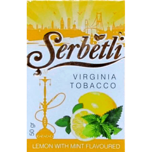 Тютюн Serbetli Lemon Mint (Лимон М'ята) 50 гр