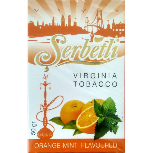 Тютюн Serbetli Orange Mint (Апельсин М'ята) 50 гр