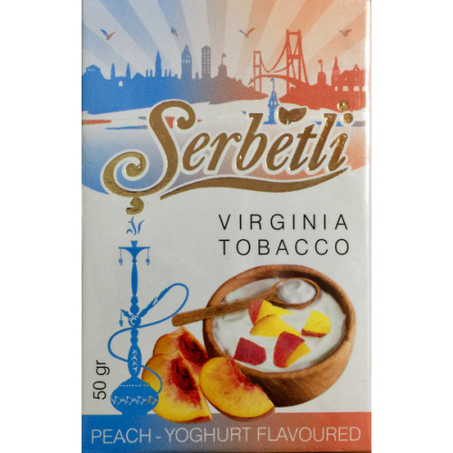 Тютюн Serbetli Peach Yoghurt (Персиковий Йогурт) 50 гр
