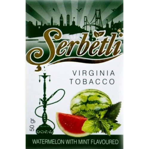 Тютюн Serbetli Watermelon Mint (Кавун М'ята) 50 грТютюн