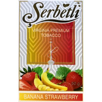 Табак Serbetli Banana Strawberry (Банан Клубника) 50 гр