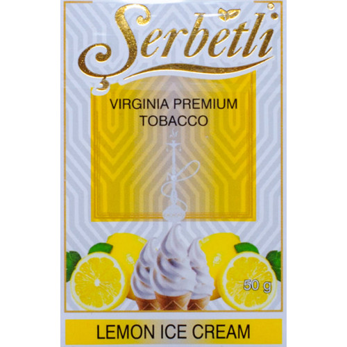 Тютюн Serbetli Lemon Ice Cream (Лимонне Морозиво) 50 гр
