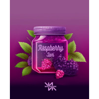 Табак WhiteSmok Raspberry Jam (Малиновый Джем) 50 гр