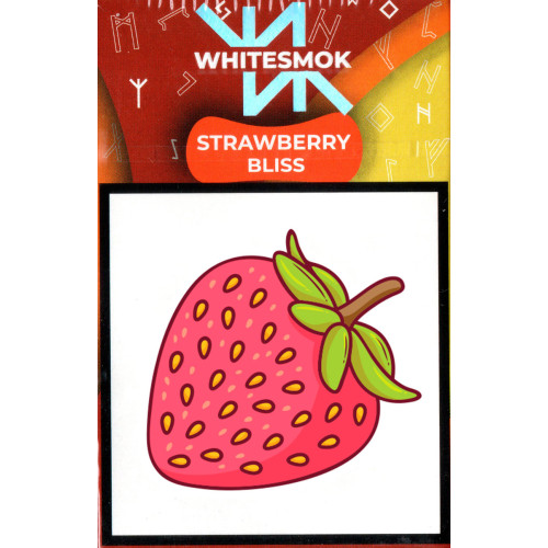 Табак WhiteSmok Strawberry Bliss (Клубника Блис) 50 гр