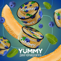Табак Yummy Melon Blueberry Mint (Дыня Черника Мята) 100 гр