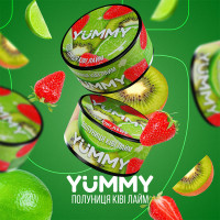 Табак Yummy Strawberry Kiwi Lime (Клубника Киви Лайм) 100 гр