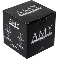 Кокосовый уголь Amy Deluxe 1 кг (64 кубика) в упаковке
