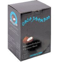 Кокосовый уголь Coco Jaamboo 1 кг (72 кубика) без упаковки