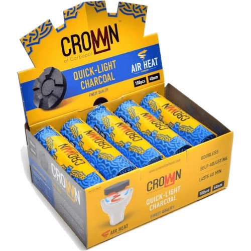 Уголь Carbopol Crown 40 мм (10 штук) в упаковке
