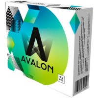 Кокосовый уголь Crown Avalon Kaloud 1 кг (72 кубика) в упаковке