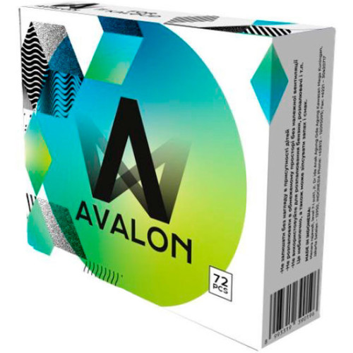 Кокосовый уголь Crown Avalon Kaloud 1 кг (72 кубика) в упаковке