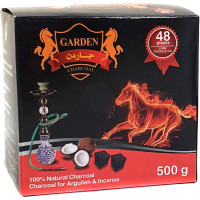 Кокосовый уголь Garden 0.5 кг (48 кубиков) в упаковке