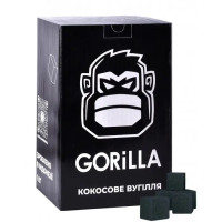Кокосовый уголь Gorilla 1 кг (72 кубика) в упаковке