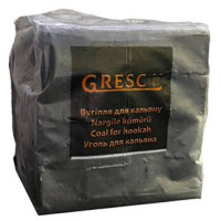 Ореховый уголь Gresco 1 кг (64 кубика) без упаковки