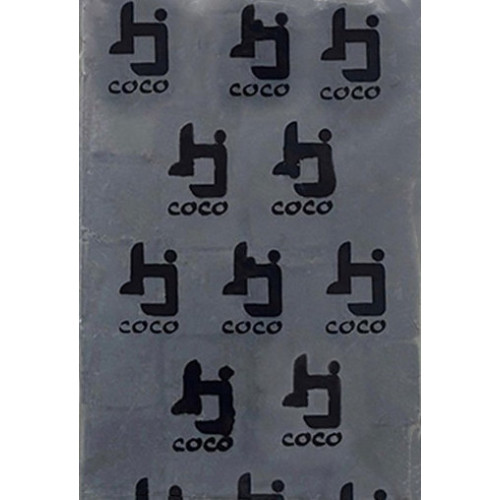 Кокосовый уголь Hj Coco 1 кг (72 кубика) без упаковки