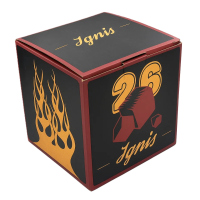 Кокосове вугілля Ignis 1 кг (64 кубики) в упаковці