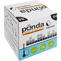 Кокосовый уголь Panda Segment 0.6 кг (64 кубика) в упаковке